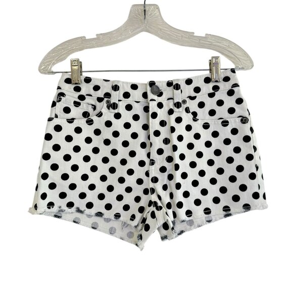NWT! 3 For $15‼️ BUNDLE & SAVE London Jean High Rise Polka Dots Shorts Size 0 - Picture 1 of 8
